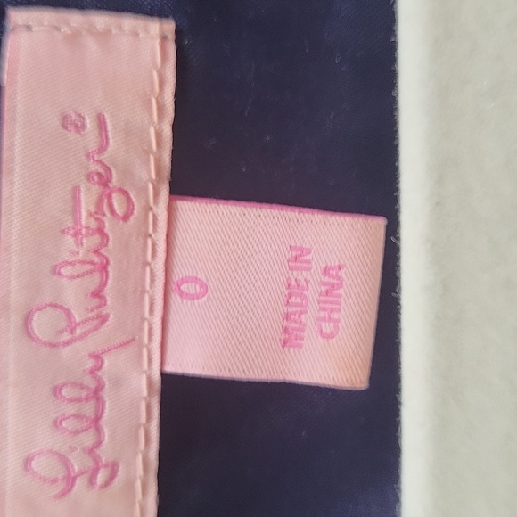 Lilly Pulitzer Seaside Wendu Coral  Pattern Dress 0 EUC - Picture 2 of 4